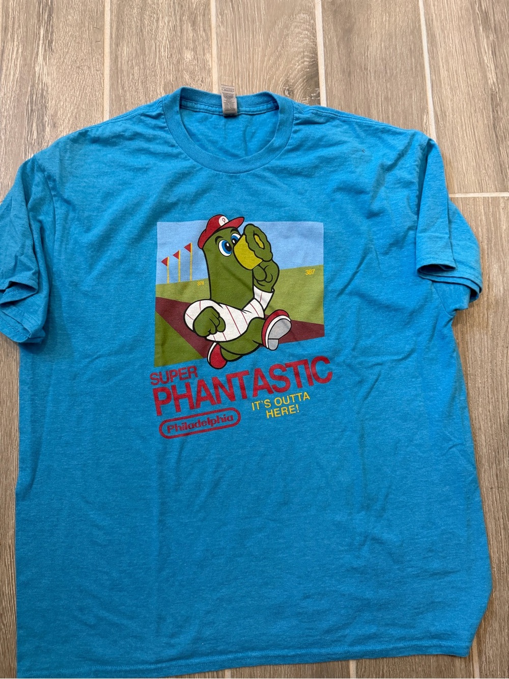Super Phantastic Blue Graphic Tee